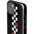 Rose Checkerboard iPhone 15 Plus Impact Case