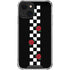 Rose Checkerboard iPhone 14 Plus Clear Case