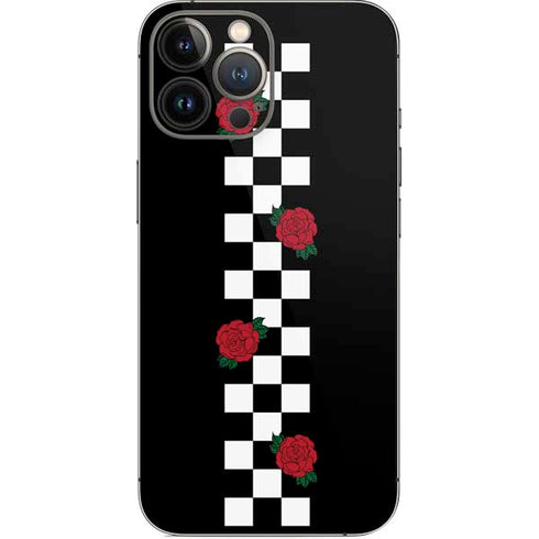 Rose Checkerboard iPhone 14 Pro Max Skin