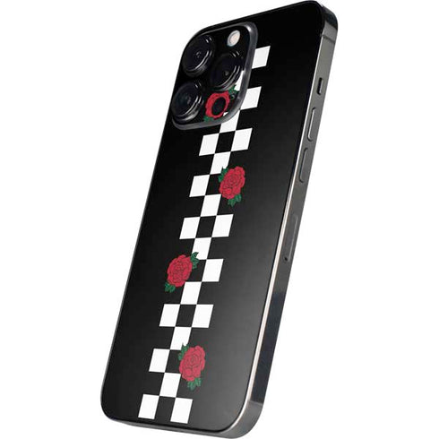 Rose Checkerboard iPhone 14 Pro Max Skin