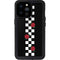 Rose Checkerboard iPhone 14 Pro Max Waterproof Case