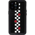 Rose Checkerboard iPhone 14 Pro Max Waterproof Case