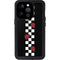 Rose Checkerboard iPhone 14 Pro Waterproof Case