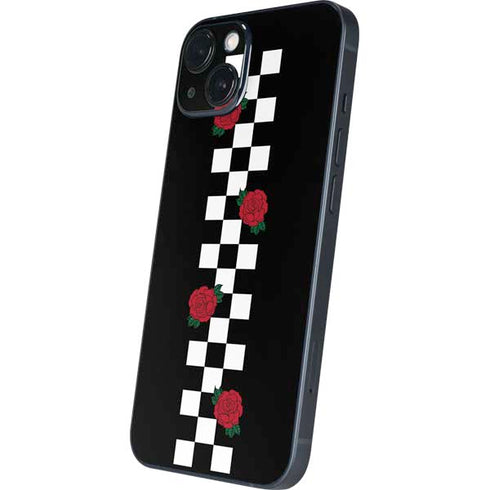 Rose Checkerboard iPhone 14 Skin