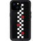 Rose Checkerboard iPhone 15 Plus Waterproof Case