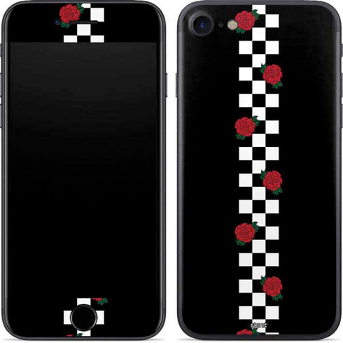 Rose Checkerboard iPhone 7 Skin