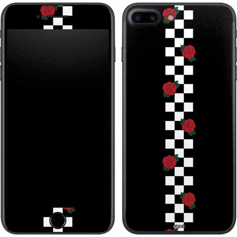 Rose Checkerboard iPhone 8 Plus Skin