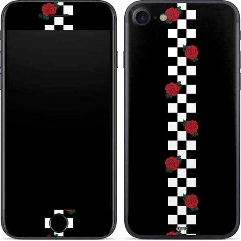 Rose Checkerboard iPhone 8 Skin