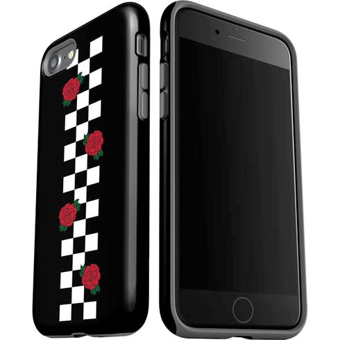Rose Checkerboard iPhone SE (2nd & 3rd Gen) Pro Case