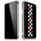 Rose Checkerboard iPhone XS Max Clear Case