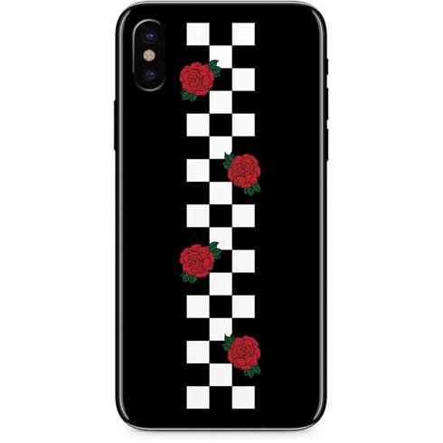 Rose Checkerboard iPhone XS Max Skin