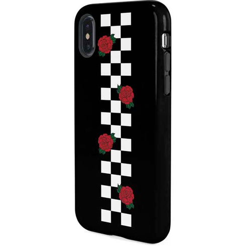 Rose Checkerboard iPhone XS Pro Case