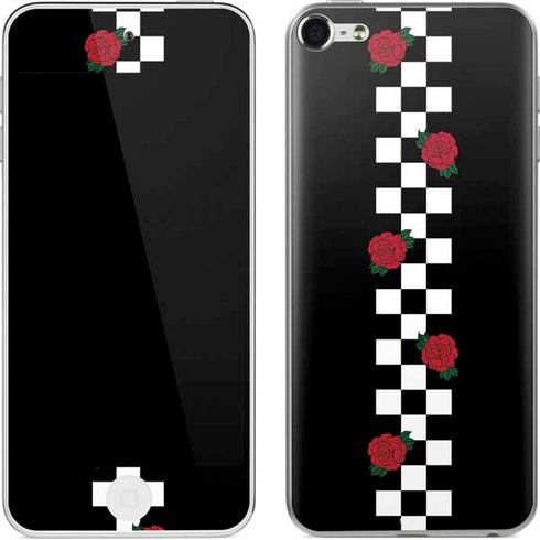 Rose Checkerboard Apple iPod Skin