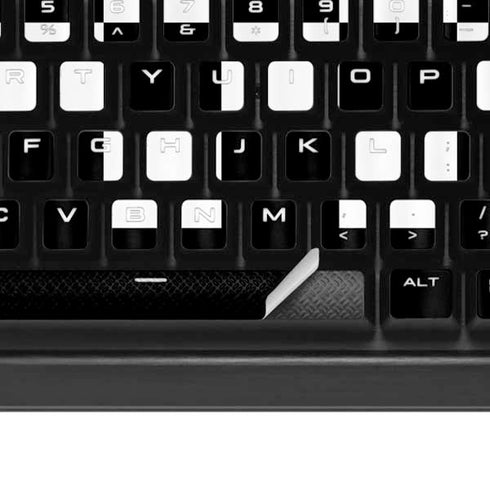 Rose Checkerboard K95 RGB PLATINUM Mechanical Gaming Keyboard Skin