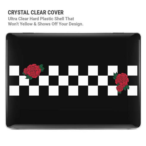 Rose Checkerboard MacBook Air 15in (2023-2025) Case plus Skin
