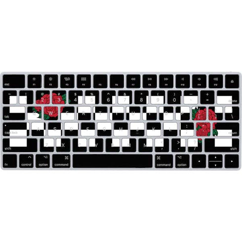 Rose Checkerboard Magic Keyboard Skin
