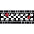 Rose Checkerboard Magic Keyboard Skin