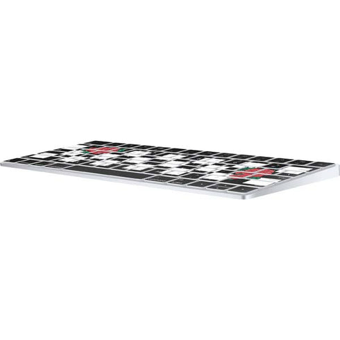 Rose Checkerboard Magic Keyboard Skin
