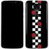 Rose Checkerboard Moto E5 Plus Skin