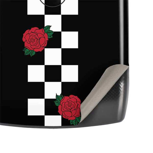 Rose Checkerboard Motorola RAZR Skin