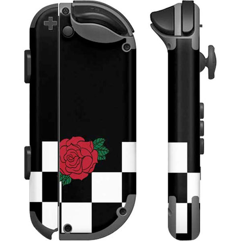 Rose Checkerboard Nintendo Joy-Con (L/R) Controller Skin