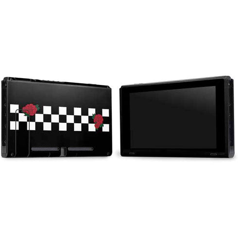 Rose Checkerboard Nintendo Switch Bundle Skin