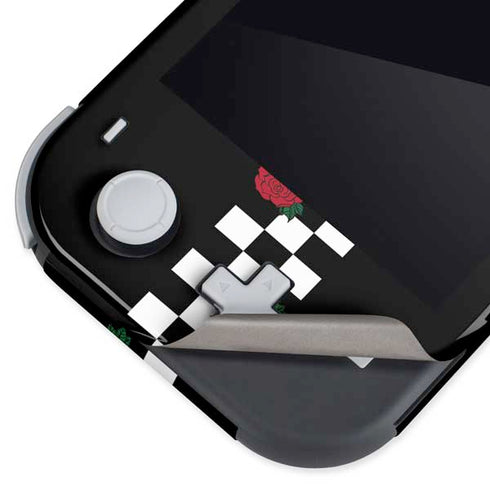Rose Checkerboard Nintendo Switch Lite Skin