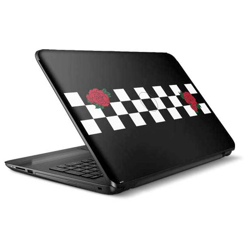 Rose Checkerboard HP Notebook Skin