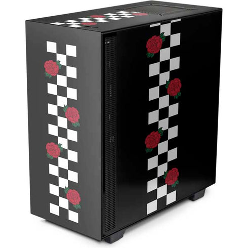 Rose Checkerboard NZXT H510 Compact ATX Mid-Tower Case Skin