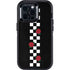 Rose Checkerboard Otterbox Defender iPhone Skin