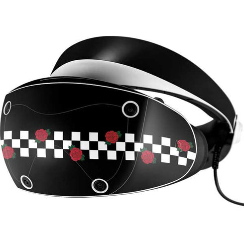Rose Checkerboard PlayStation VR2 Skin