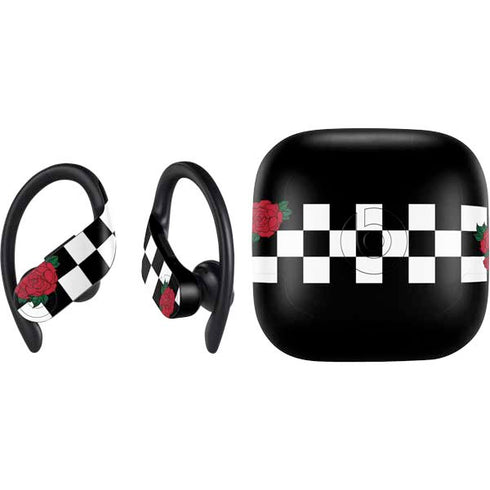 Rose Checkerboard PowerBeats Pro Skin