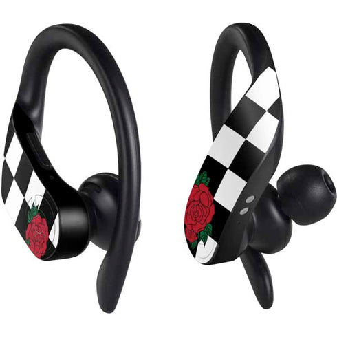 Rose Checkerboard PowerBeats Pro Skin