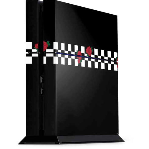 Rose Checkerboard PS4 Console Skin