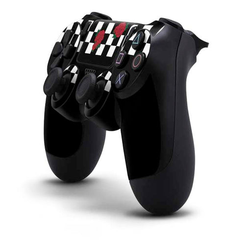 Rose Checkerboard PS4 Controller Skin