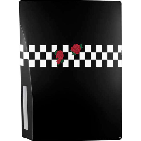 Rose Checkerboard PS5 Console Skin