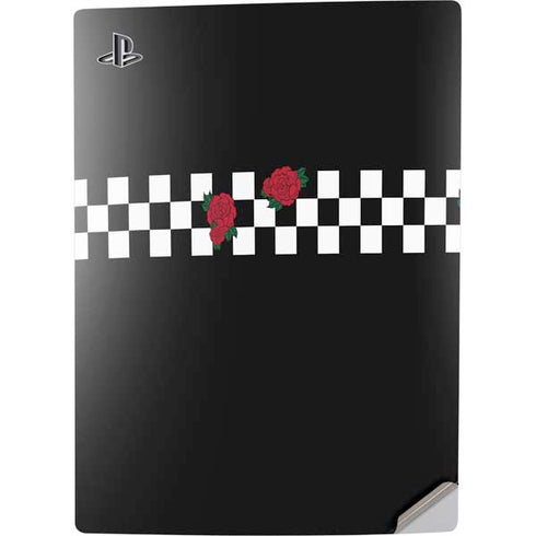 Rose Checkerboard PS5 Digital Edition Console Skin