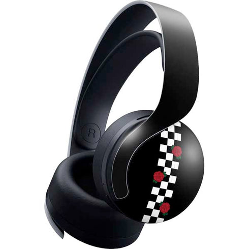 Rose Checkerboard PULSE 3D Wireless Headset for PS5 Skin