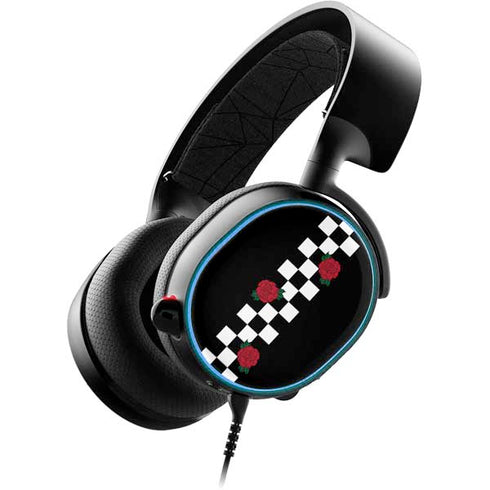 Rose Checkerboard SteelSeries Arctis 3 Skin