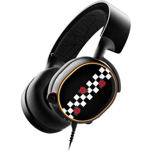 Rose Checkerboard SteelSeries Arctis 5 Skin