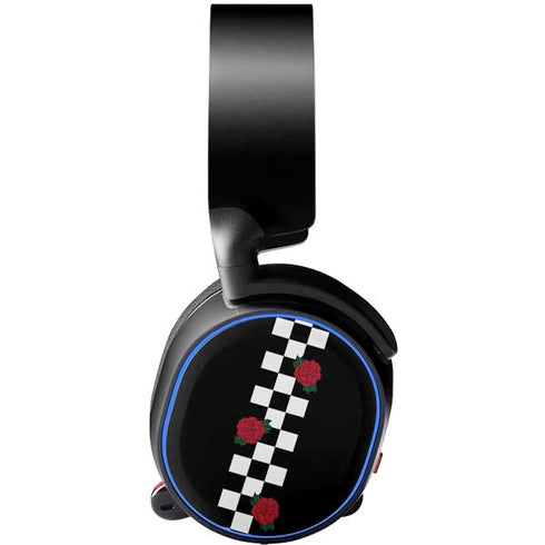 Rose Checkerboard SteelSeries Arctis 5 Skin