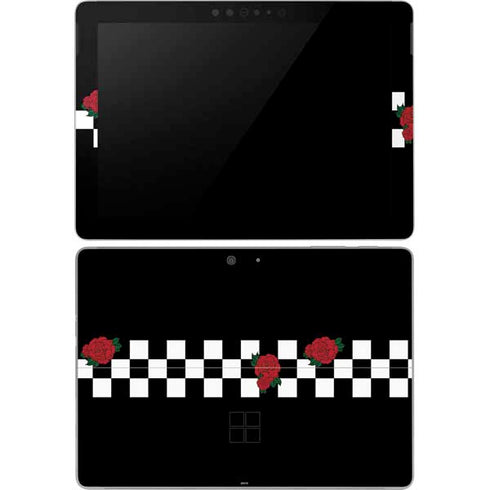 Rose Checkerboard Surface Go Skin