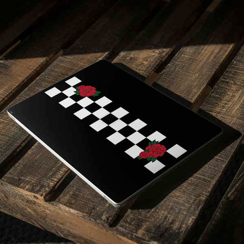 Rose Checkerboard Surface Laptop 2 Skin
