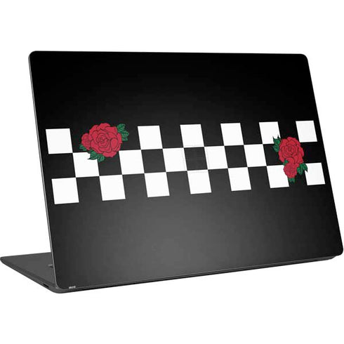 Rose Checkerboard Surface Laptop 4 15in Skin