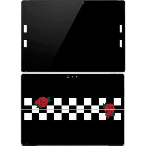 Rose Checkerboard Surface Pro 4 Skin