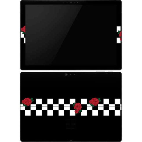 Rose Checkerboard Surface Pro 6 Skin