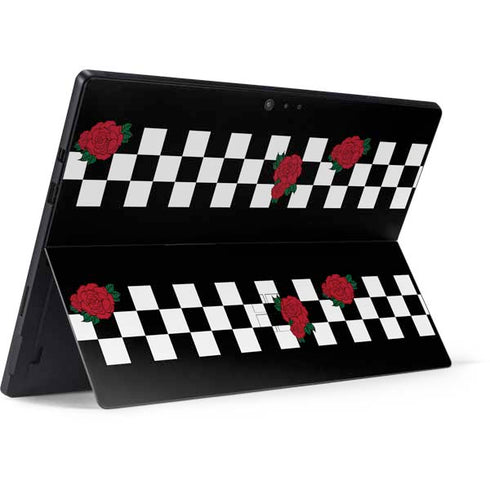 Rose Checkerboard Surface Pro 6 Skin