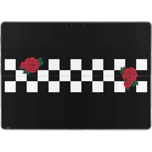 Rose Checkerboard Surface Pro 8 Skin