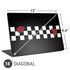 Rose Checkerboard Universal Laptop 16in (13 x 9.4in) Skin
