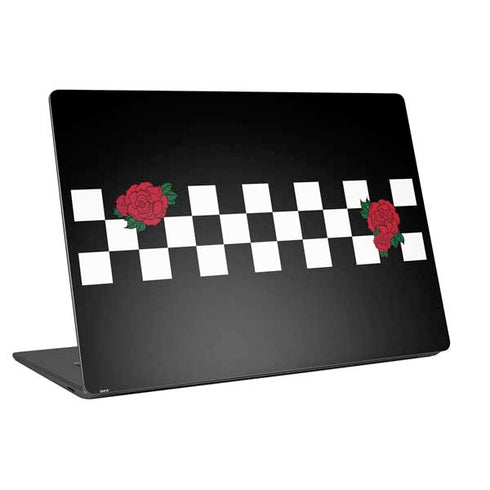 Rose Checkerboard Universal Laptop 17in (13.8 x 10in) Skin
